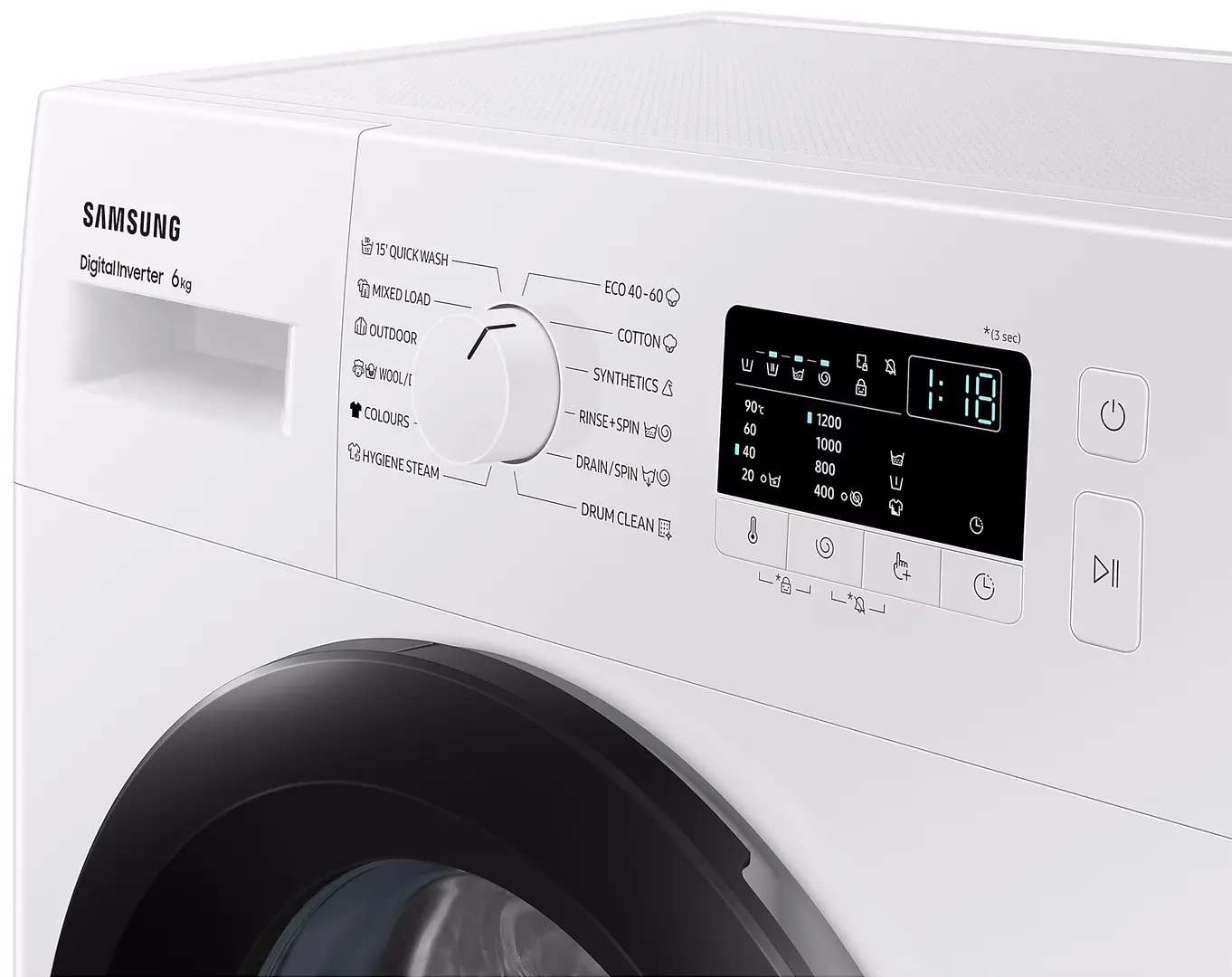 Masina de spalat Samsung WW60A3120BE/LE (White) - 6