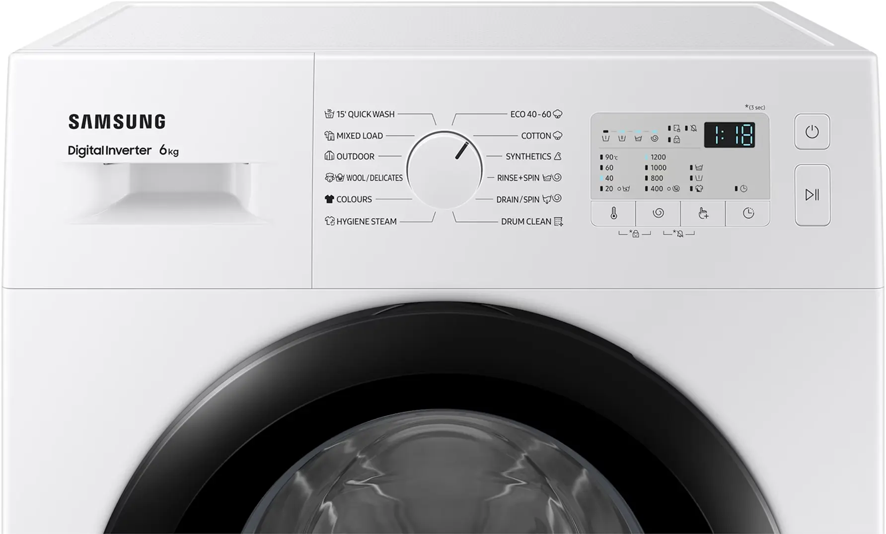 Стиральная машина Samsung WW60A3120BH/LE (White) - 5