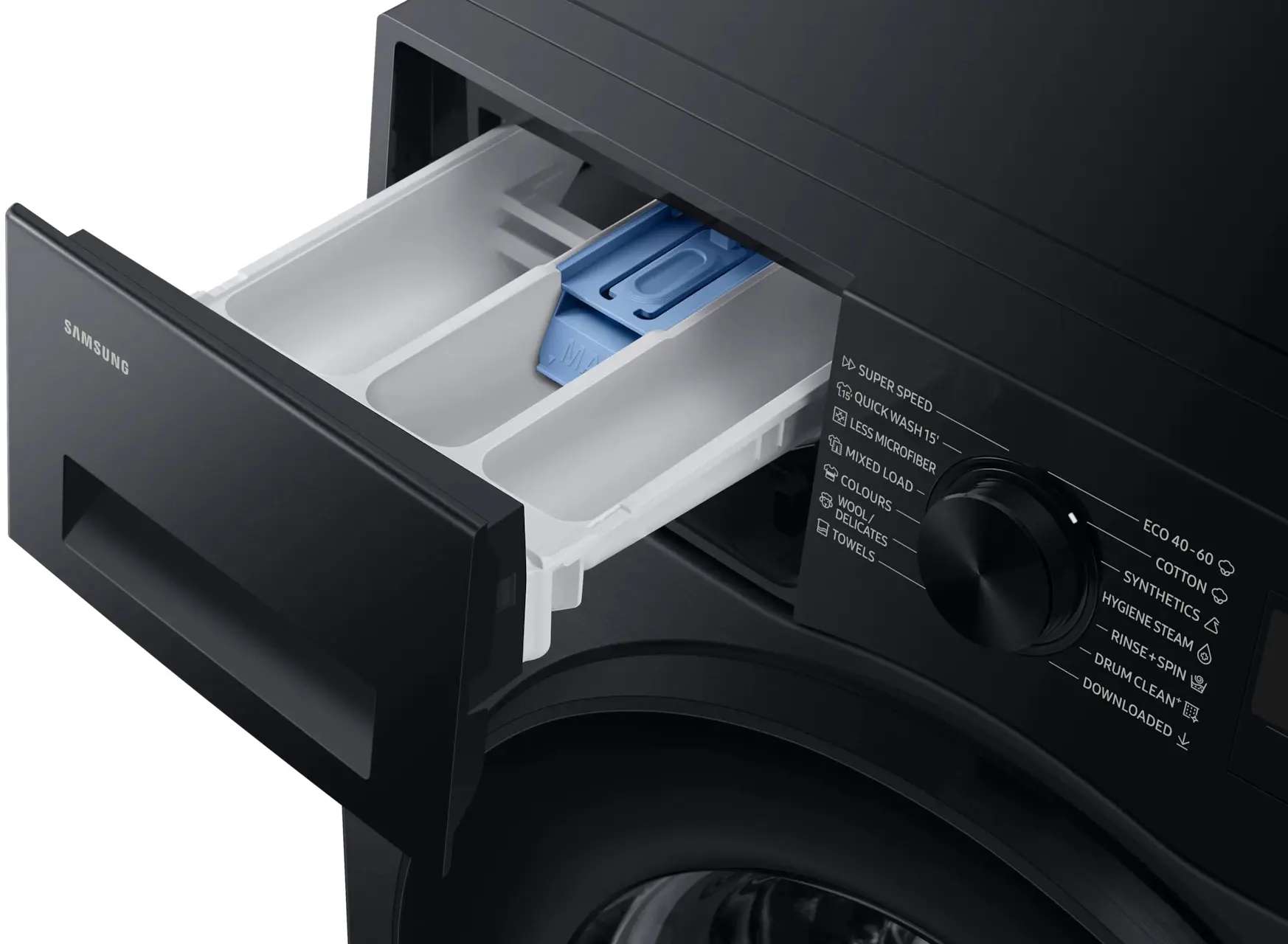 Стиральная машина Samsung WW80FG5L32ABLE (Black) - 6