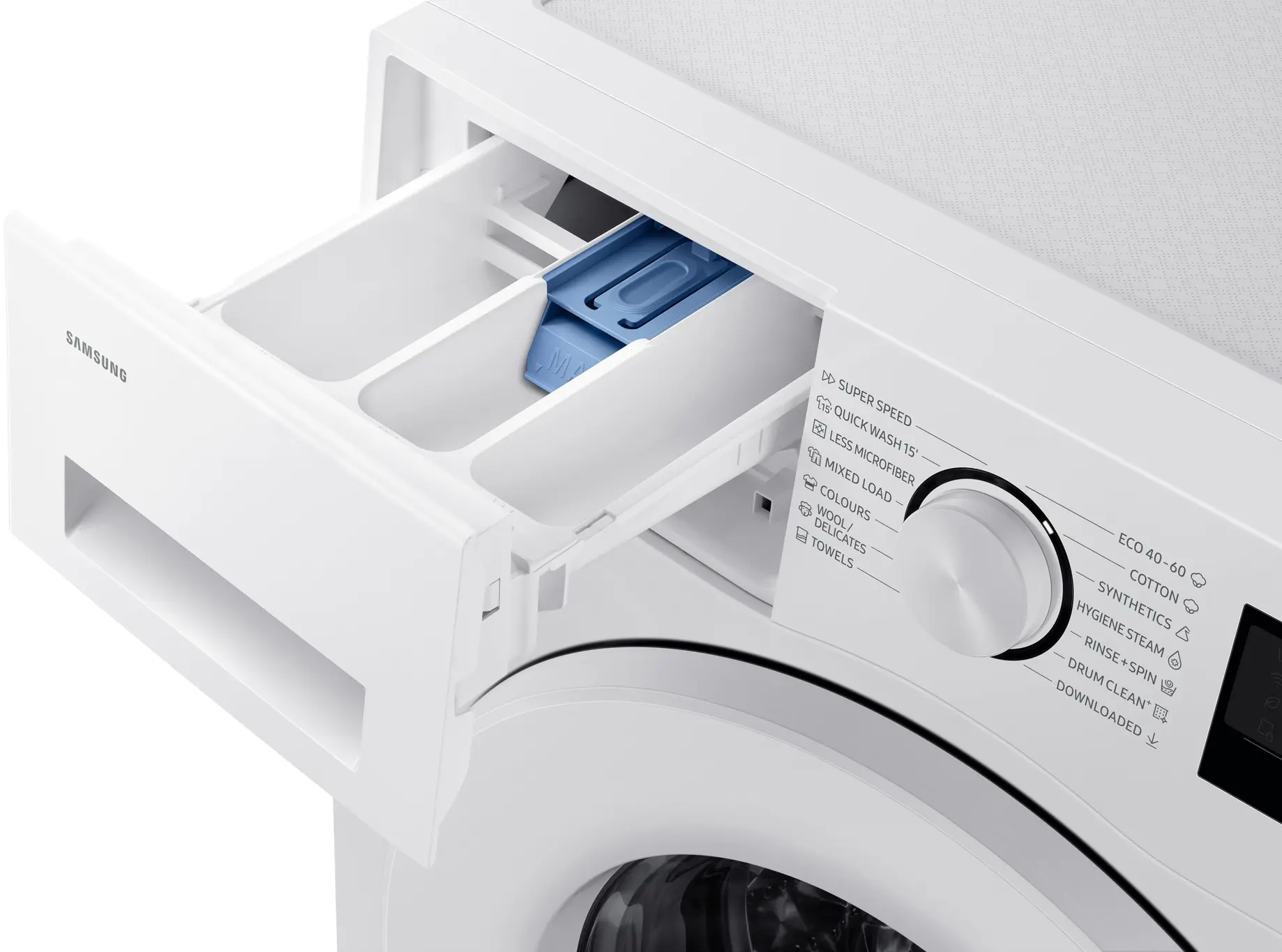 Стиральная машина Samsung WW80FG5L32TELE (White) - 6