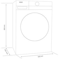 Masina de spalat Samus WSADI-10143 (White) Thumb