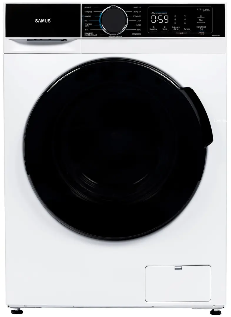 Стиральная машина Samus WSADI-10147 (White/Black)