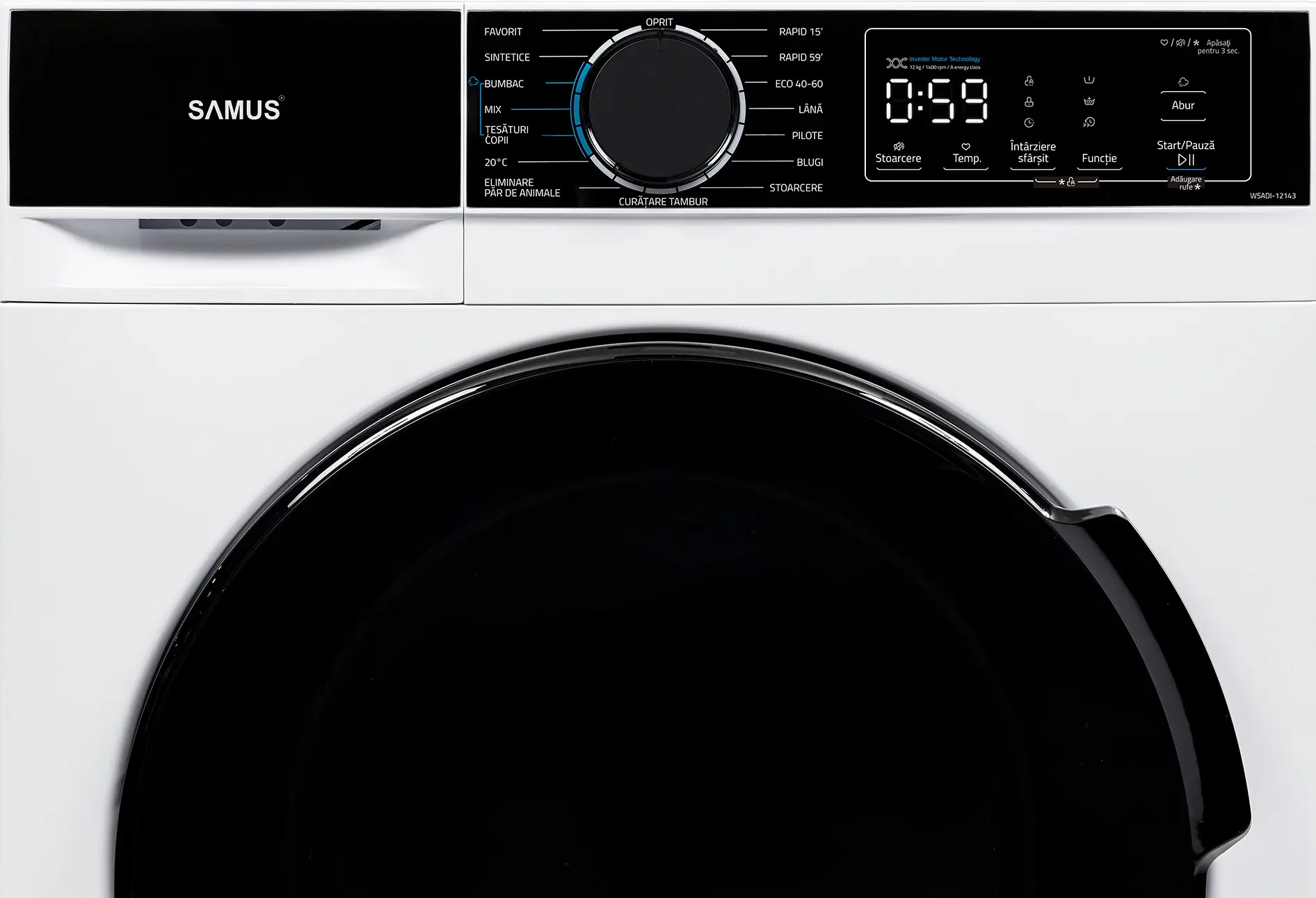 Masina de spalat Samus WSADI-12143 (White)