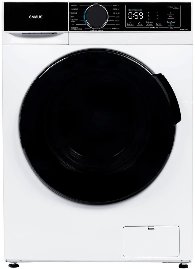 Стиральная машина Samus WSADI-12147 (White/Black)