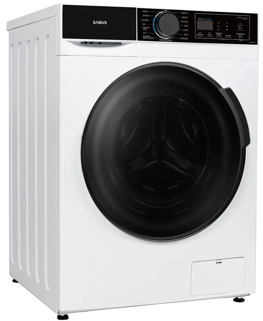 Masina de spalat Samus WSADI-8143 (White/Black)