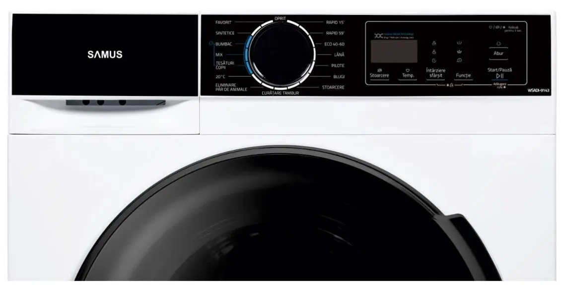 Masina de spalat Samus WSADI-9143 (White)