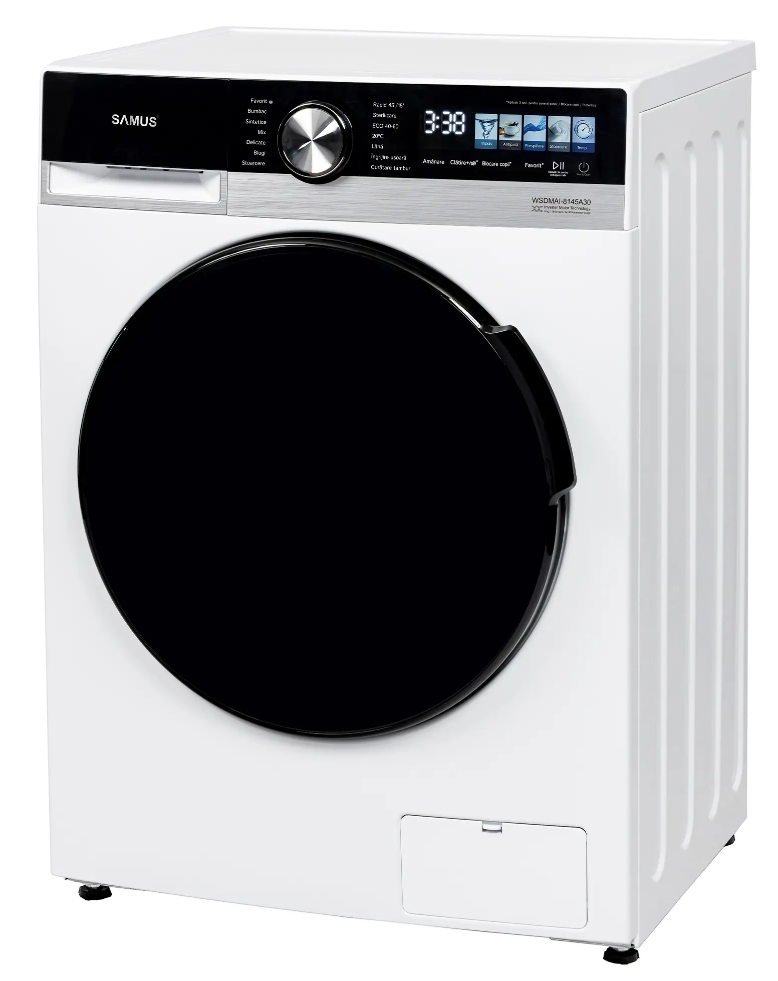 Masina de spalat Samus WSDMAI-8145A30 (White)