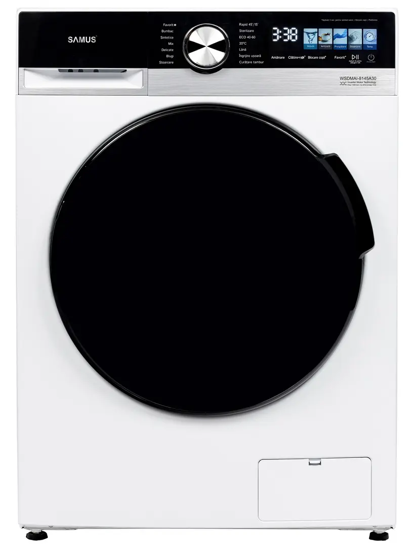 Masina de spalat Samus WSDMAI-8145A30 (White)