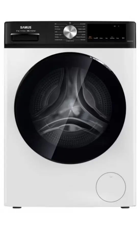 Masina de spalat Samus WSDMI-80142 (White/Black)