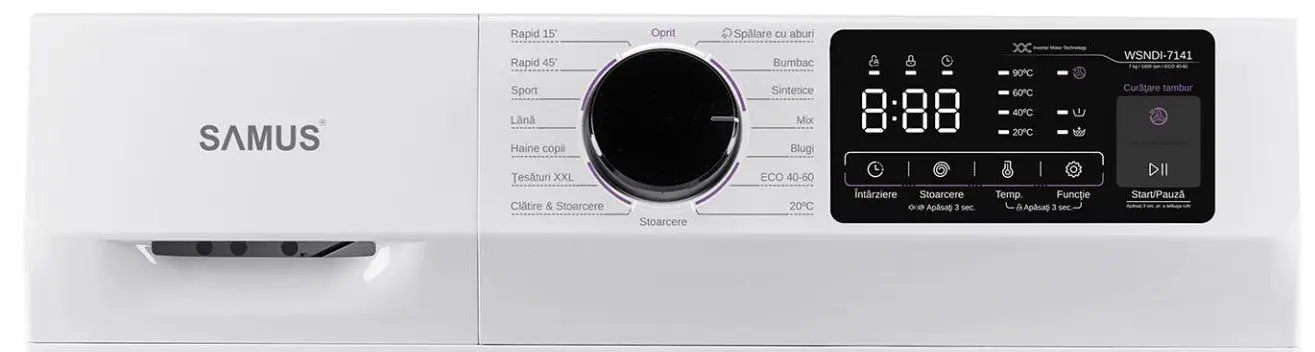 Masina de spalat Samus WSNDI-7141 (White)