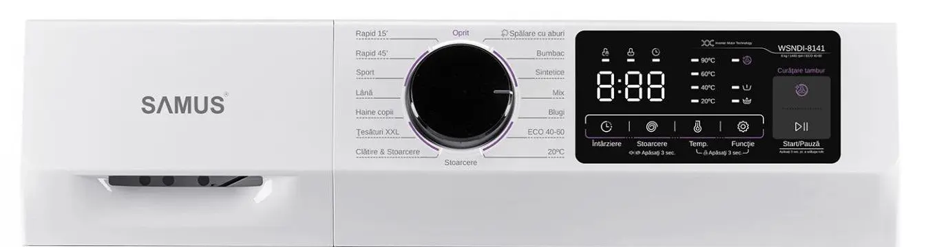 Masina de spalat Samus WSNDI-8141 (White)