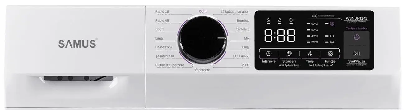 Masina de spalat Samus WSNDI-9141 (White)