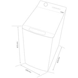 Masina de spalat Samus WTSI-80132 (White) Thumb