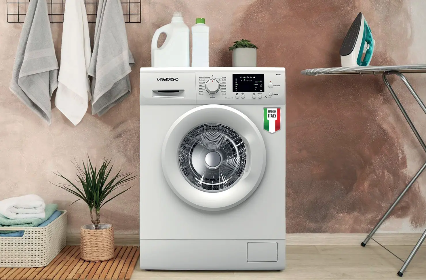 Masina de spalat Sangiorgio SLIM-FS610L (White)