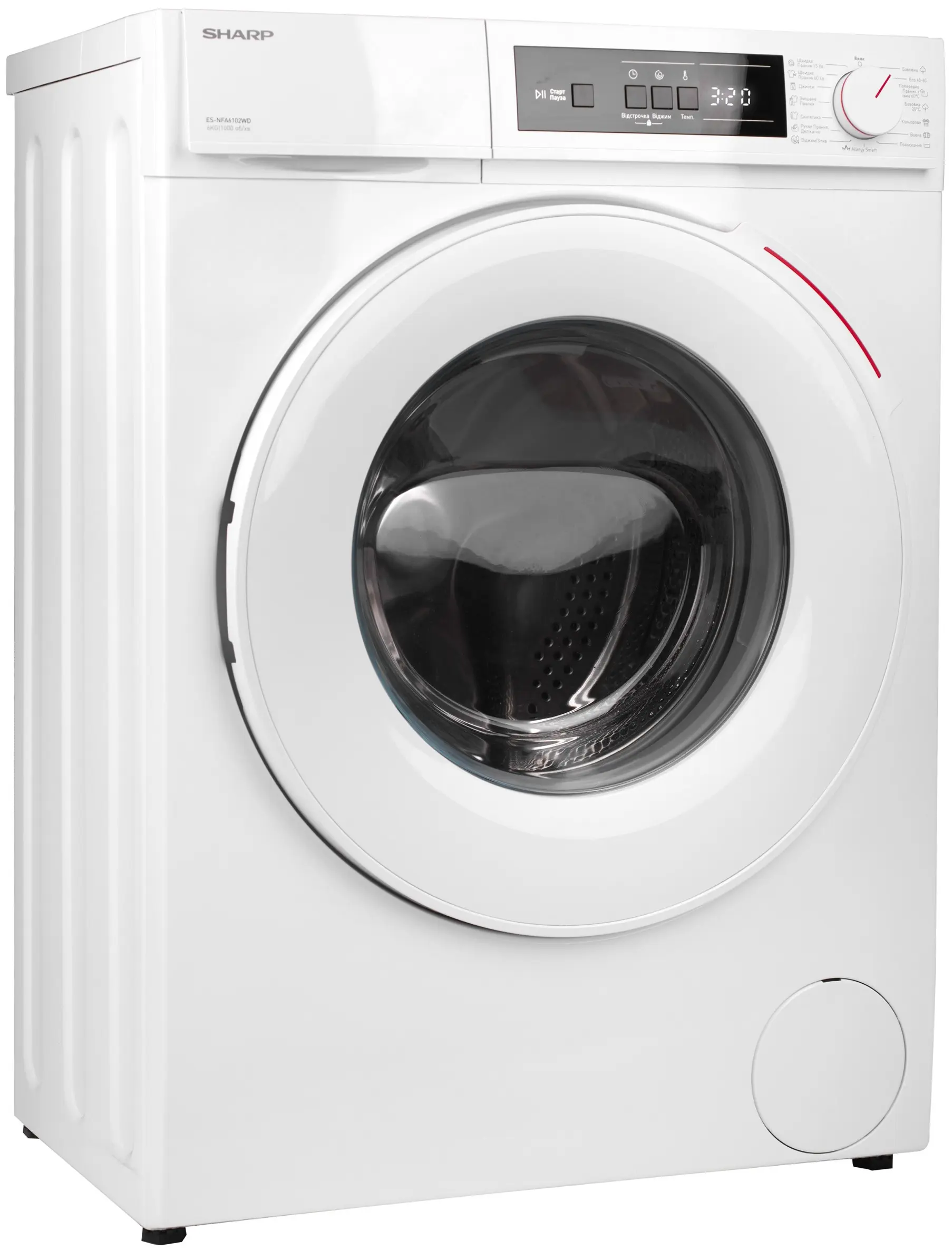 Стиральная машина Sharp ES-NFA6102WD-EE (Black)