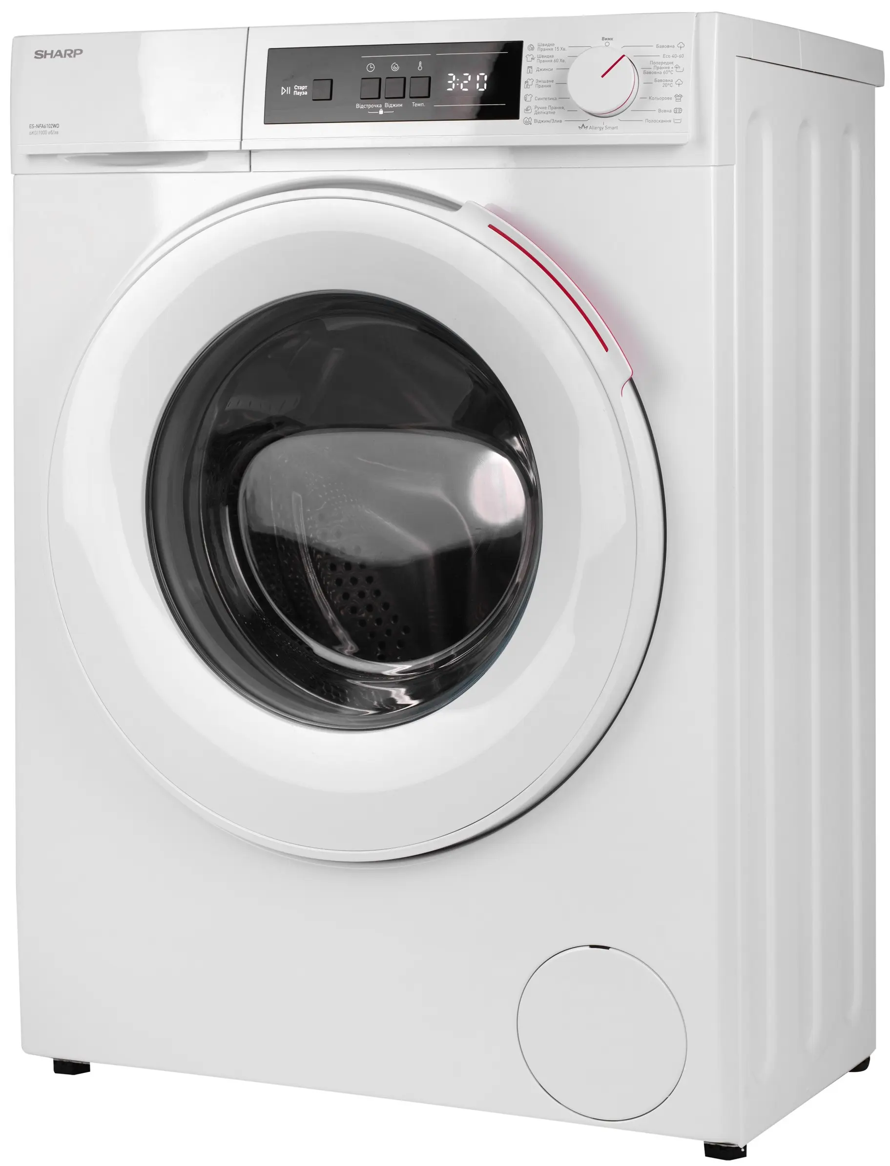 Стиральная машина Sharp ES-NFA6102WD-EE (Black)