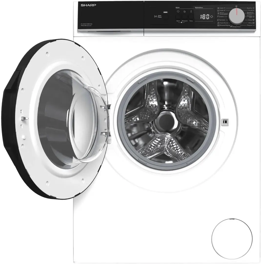 Стиральная машина Sharp ES-NFA910BW1NA-PL (White/Black)