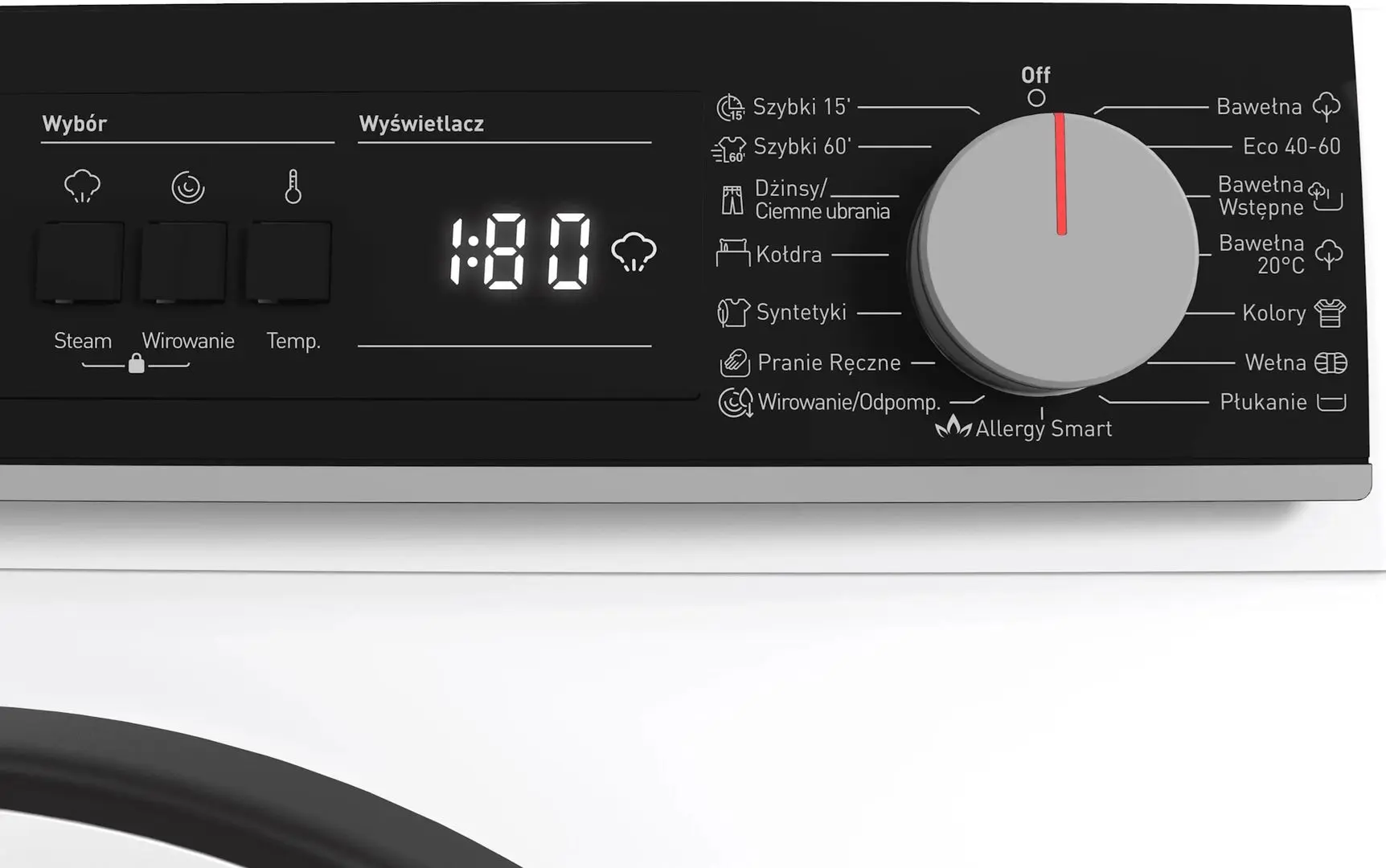 Стиральная машина Sharp ES-NFA910BW1NA-PL (White/Black)