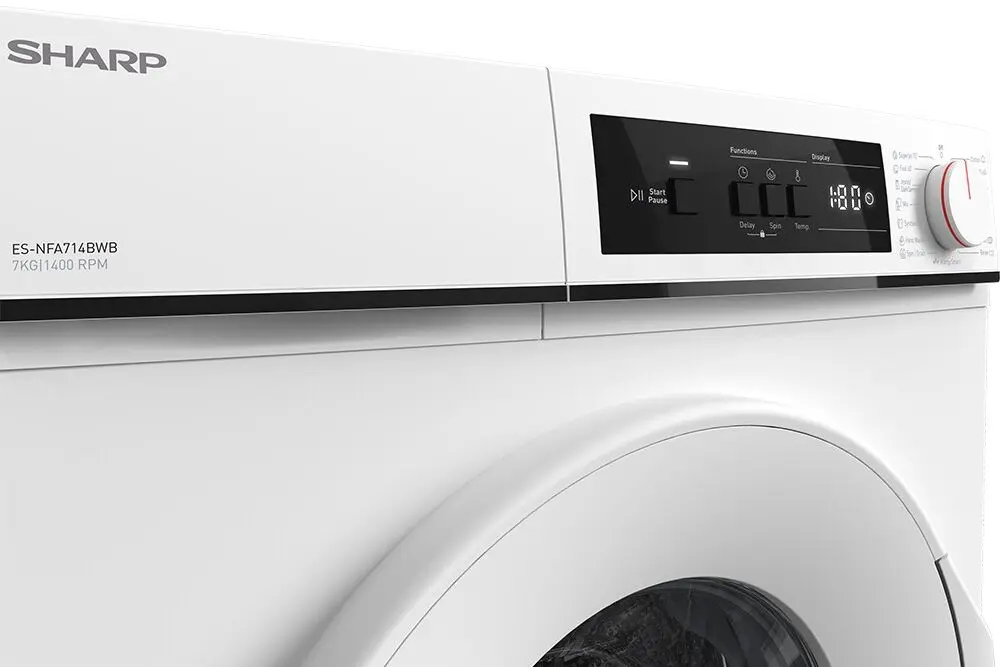 Masina de spalat Sharp ESNFA714BWBEE (White)