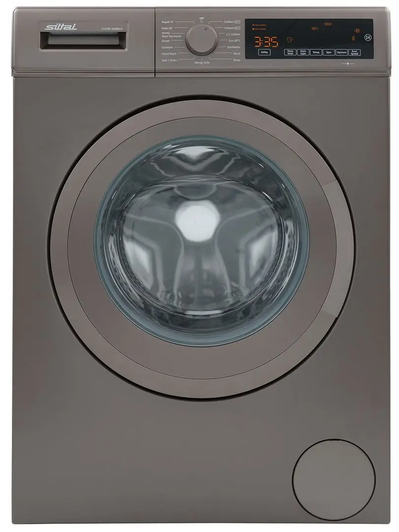 Стиральная машина Siltal Cuore ISM8B12 (Anthracite)