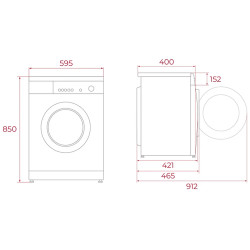 Стиральная машина Teka WMK 10620 WH (White) Thumb