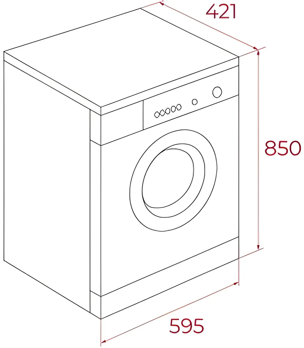 Стиральная машина Teka WMK 40740 WH (White) - 3