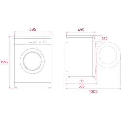 Стиральная машина Teka WMK 40940 WH (White) Thumb