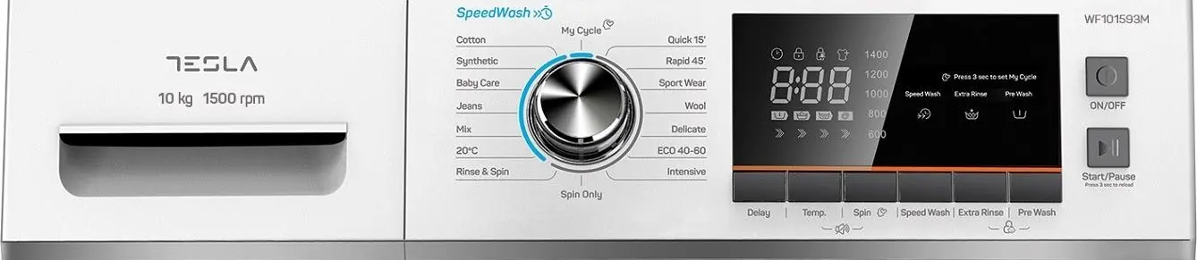 Стиральная машина Tesla WF101593M (White) - 3