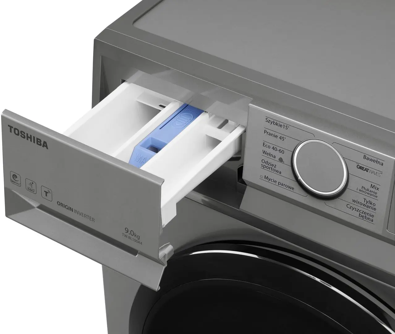 Стиральная машина Toshiba TW-BL100A4PL(SS) (Silver)