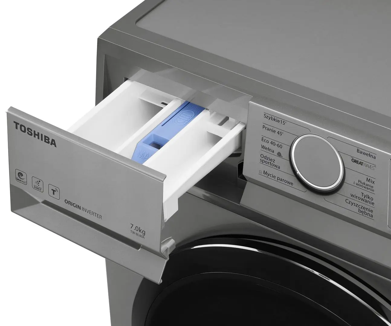 Masina de spalat Toshiba TW-BL80A2PL(SS) (Silver)