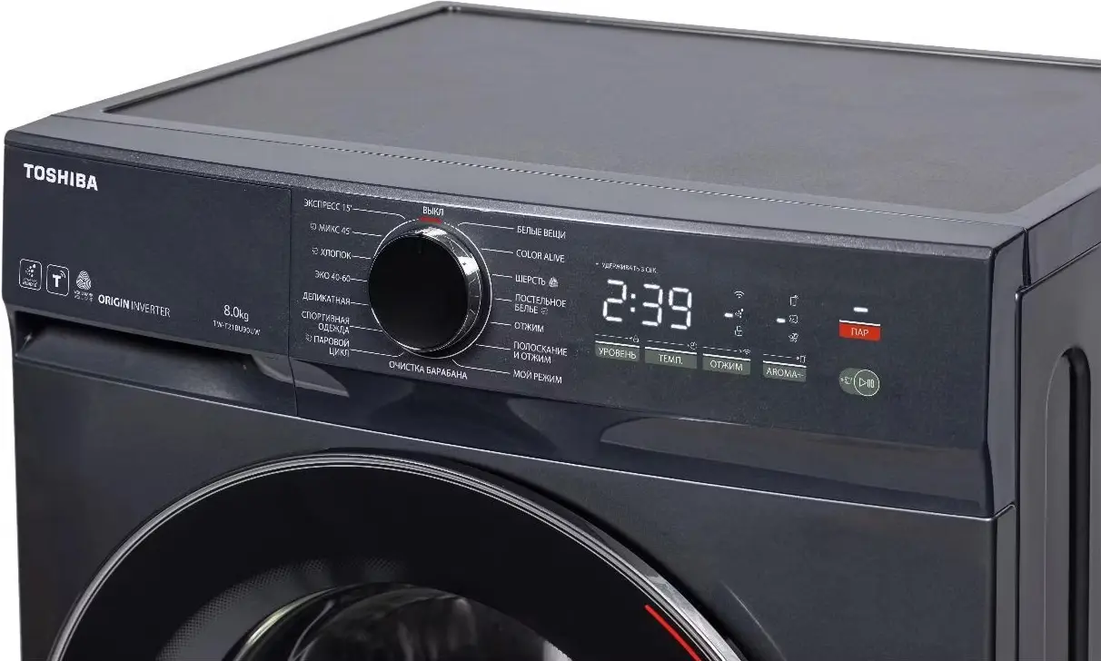 Стиральная машина Toshiba TW-T21BU90UWBK(MG) (Dark Gray) - 3