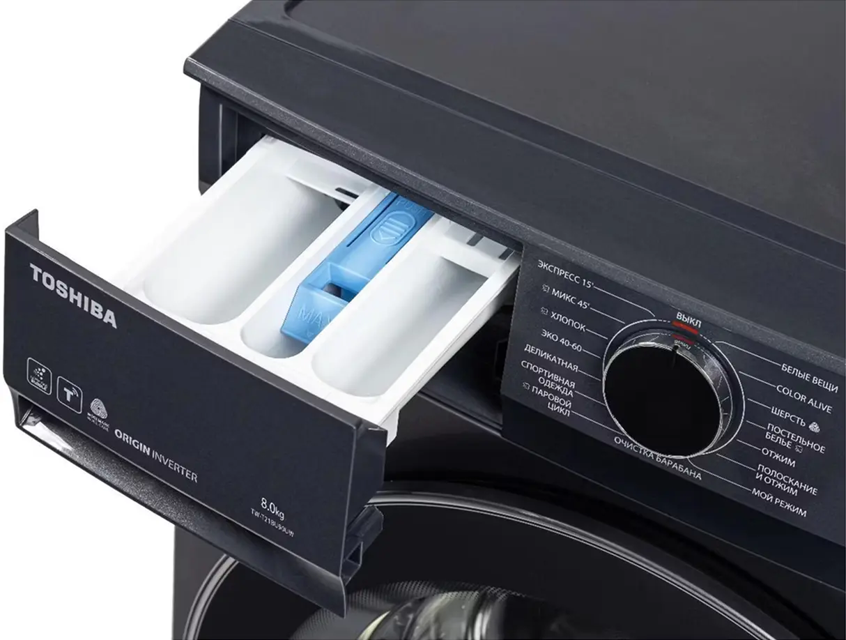 Стиральная машина Toshiba TW-T21BU90UWBK(MG) (Dark Gray) - 4