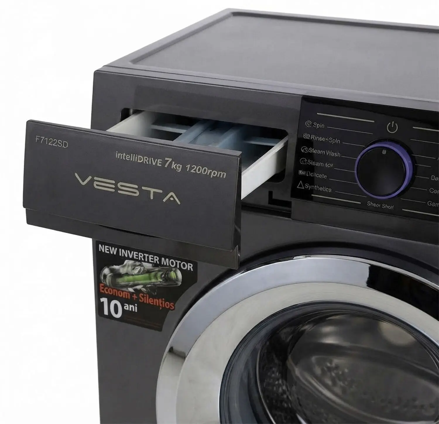 Masina de spalat Vesta F7122SD/S (Grey) - 3