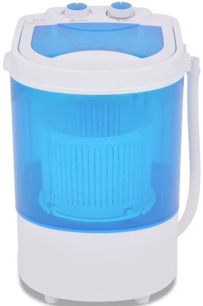 Портативная стиральная машина VidaXL 50548 (White/Blue) - 2