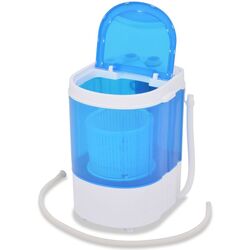 Портативная стиральная машина VidaXL 50548 (White/Blue) Thumb