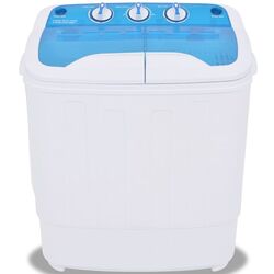 Портативная стиральная машина VidaXL 50549 (White/Blue) Thumb