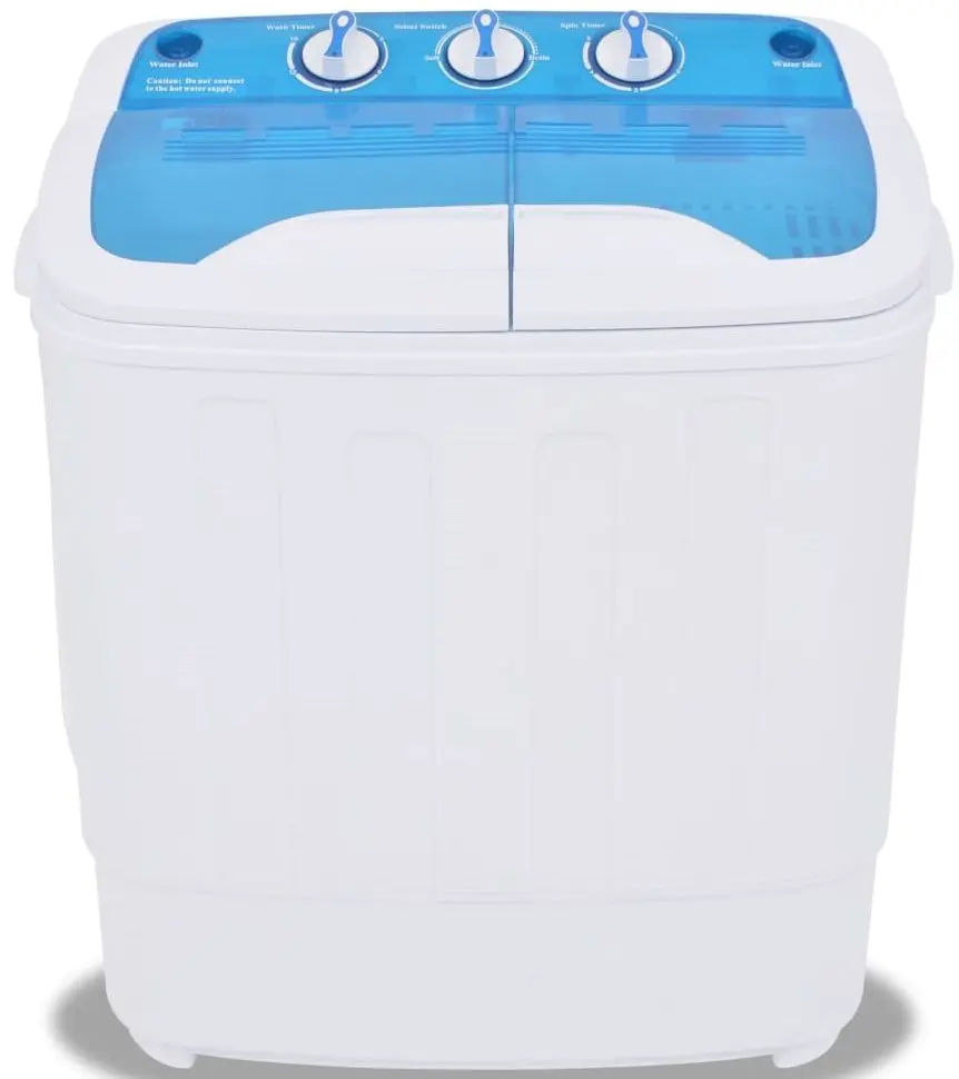Портативная стиральная машина VidaXL 50549 (White/Blue) - 2