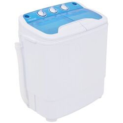 Masina de spalat portabila VidaXL 50549 (White/Blue)