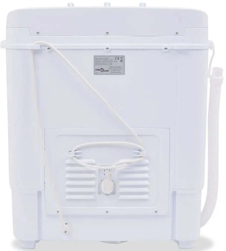 Портативная стиральная машина VidaXL 50549 (White/Blue) - 7