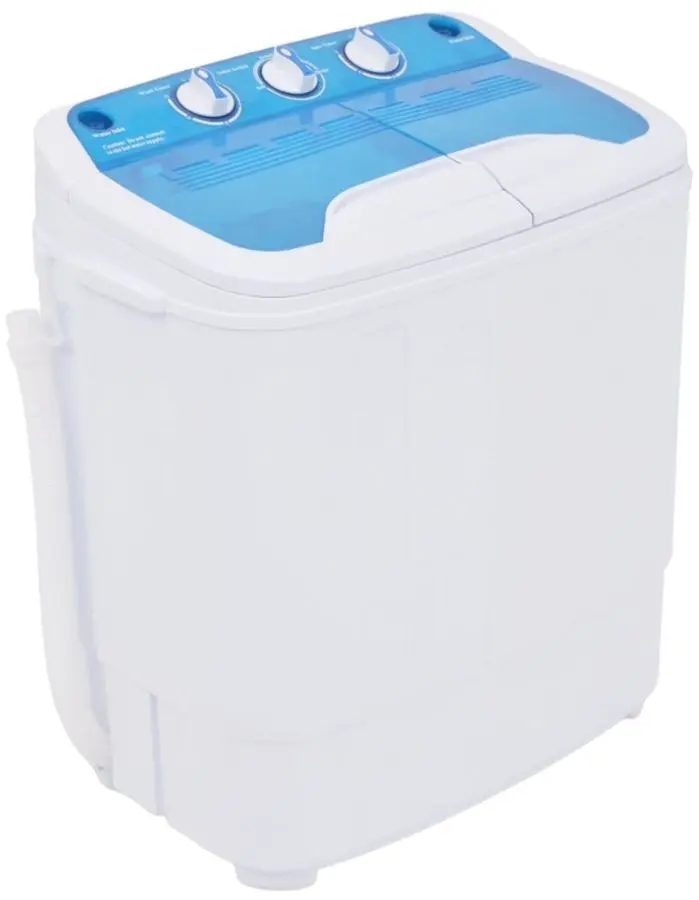 Портативная стиральная машина VidaXL 50549 (White/Blue)