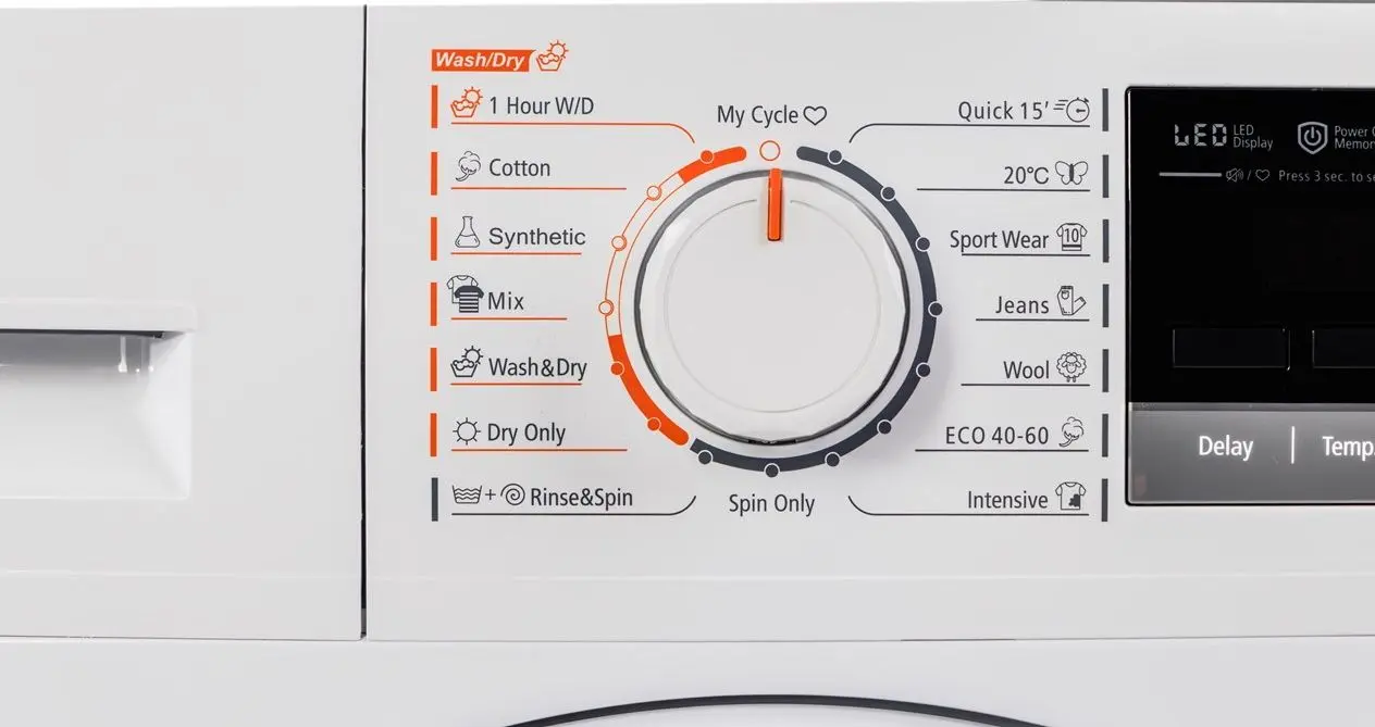 Masina de spalat cu uscator Vivax WDF-1408D616BS (White)
