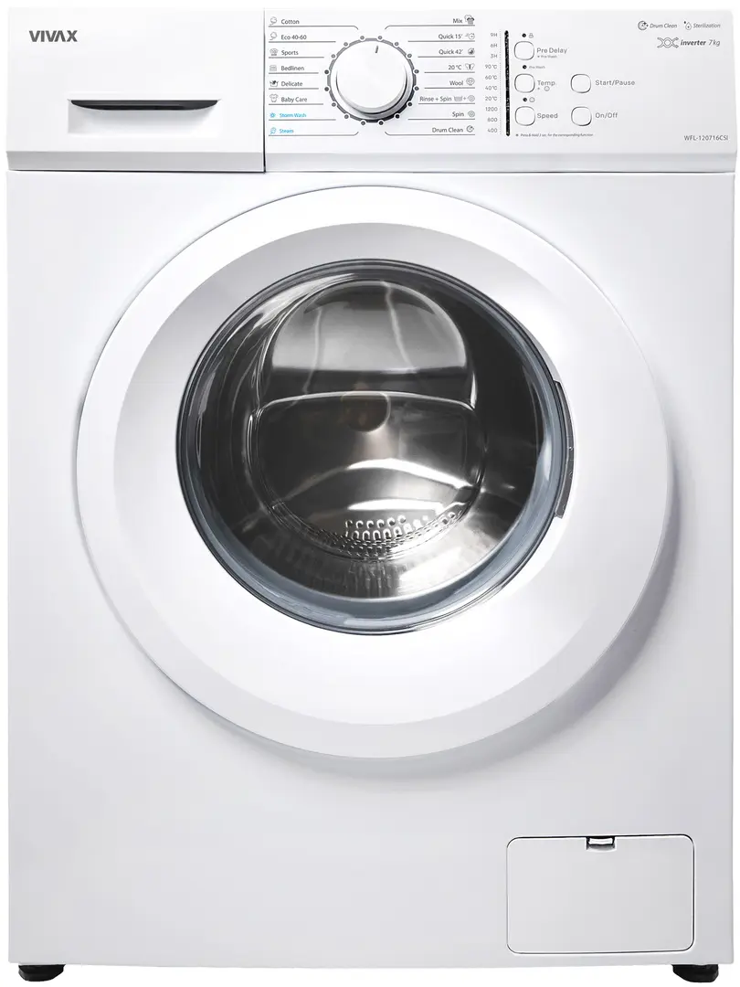 Masina de spalat Vivax WFL-120716CSI (White)