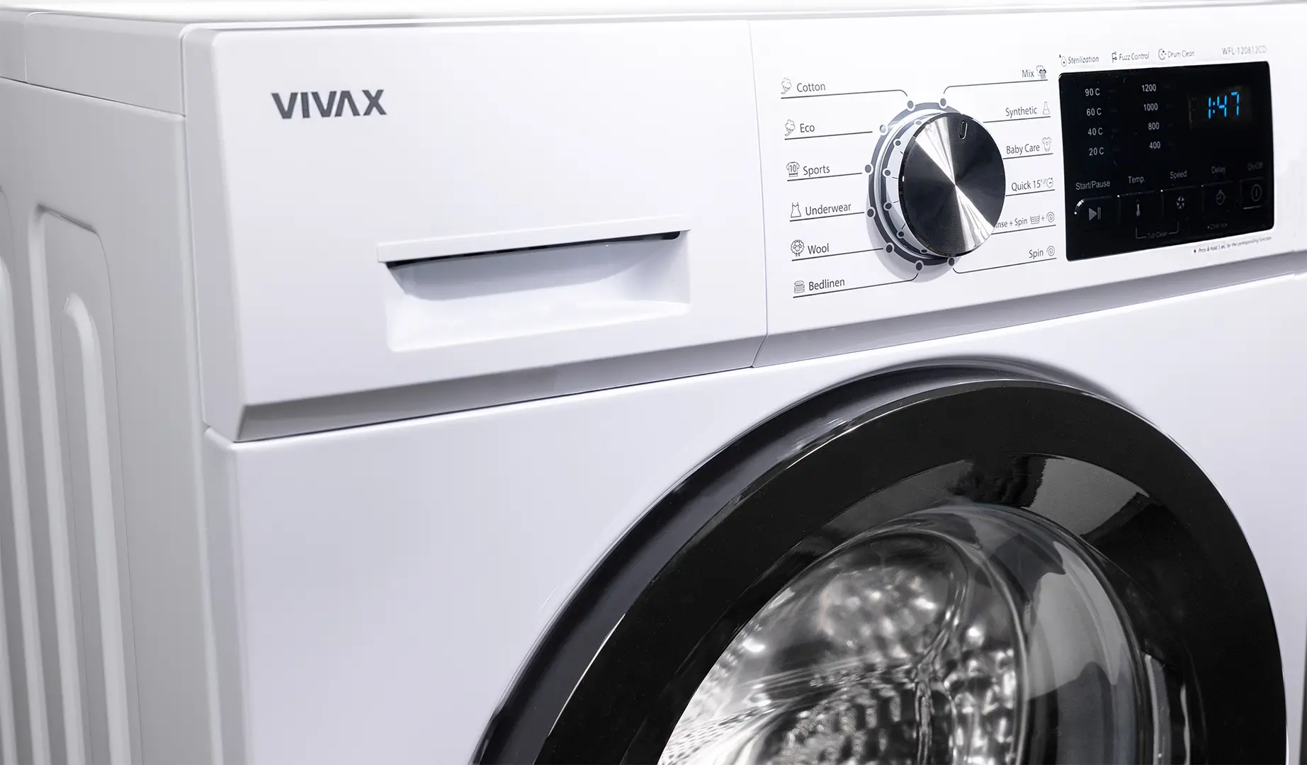 Masina de spalat Vivax WFL-120812CD (White) - 3