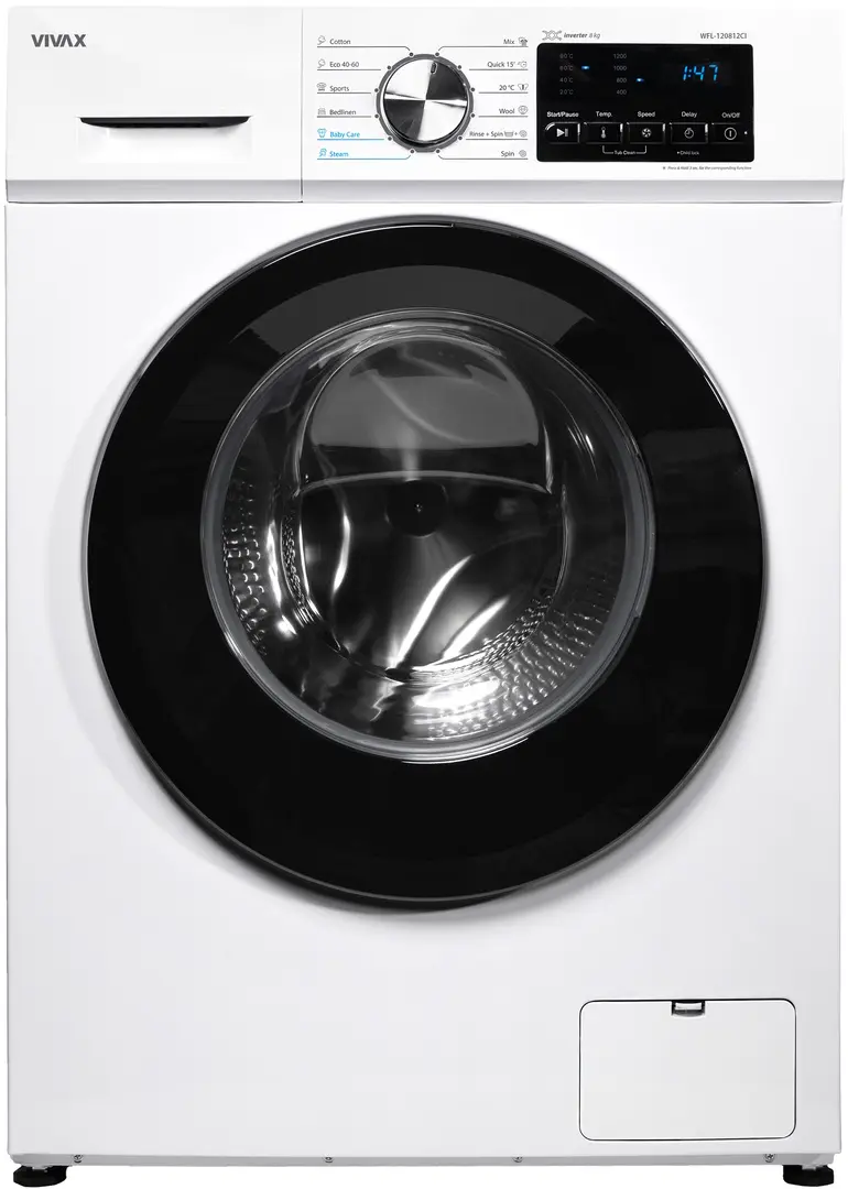 Masina de spalat Vivax WFL-120812CI (White)
