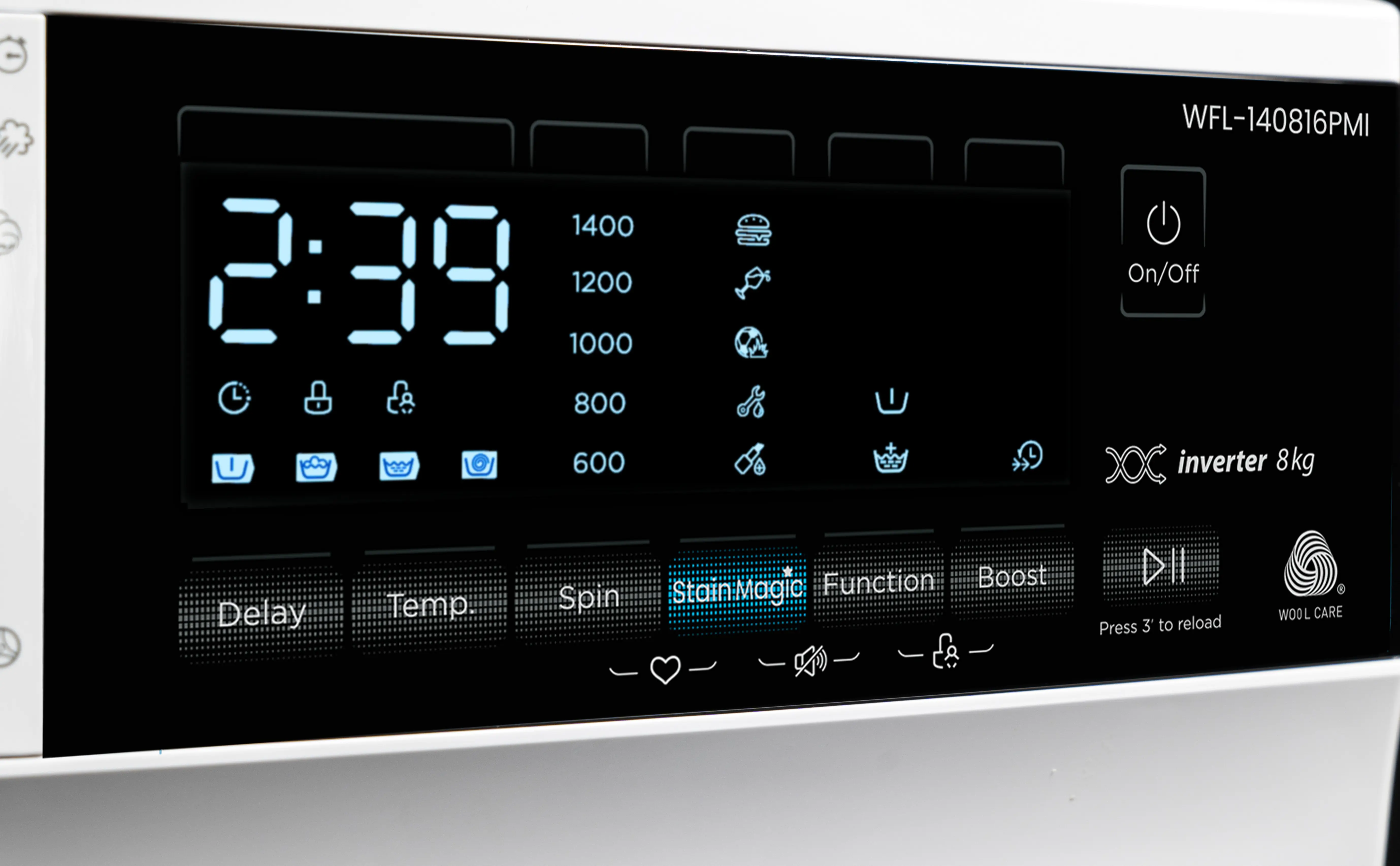 Masina de spalat Vivax WFL-140816PMI (White)