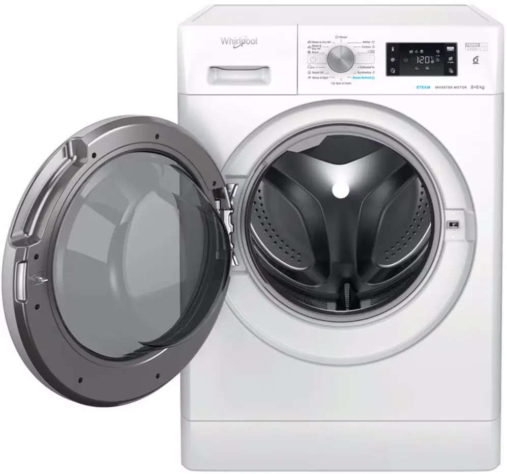 Стиральная машина с сушкой Whirlpool FFWDB 864489 SV EE (White) - 2