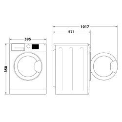 Стиральная машина Whirlpool FFB 7469 WV EE (White) Thumb