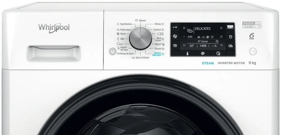 Стиральная машина Whirlpool FFD 9489 BV EE (White) - 4