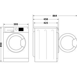 Стиральная машина Whirlpool WRBSB 6249 W EU (White) Thumb