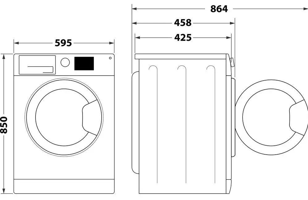 Стиральная машина Whirlpool WRBSB 6249 W EU (White) - 12